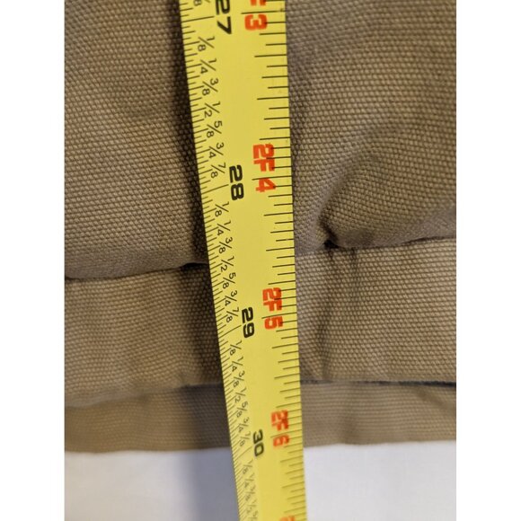 Carhartt Rugged Flex Relaxed Fit Jacket M Khaki Fleece Lined - Picture 5 of 6